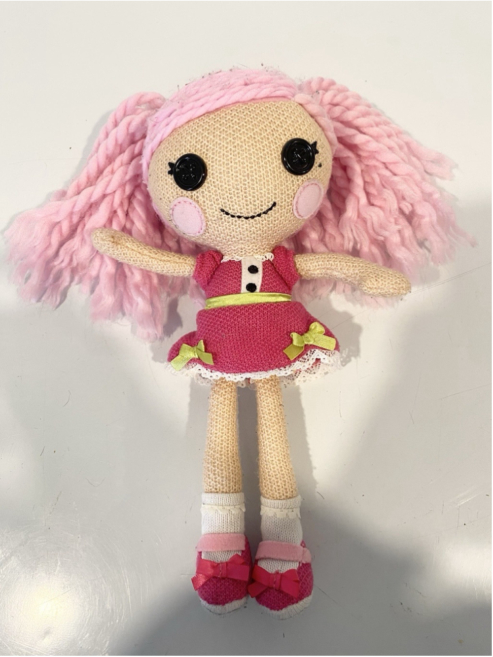 Lalaloopsy Jewel Sparkles Super Silly Party Crochet Plush Doll 11” MGA